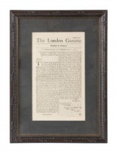 EARLY GEORGIA HISTORY, THE LON