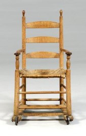 Early Georgia &quot;wheelchair