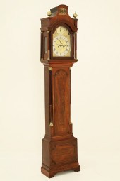 EARLY GEORGIAN MAHOGANY GRANDF