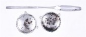 Early Georgian sterling pair o