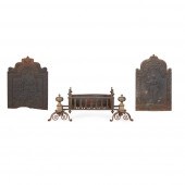 EARLY GEORGIAN WROUGHT IRON AN