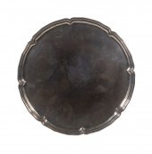 EARLY GERMAN SILVER TRAY BY KN