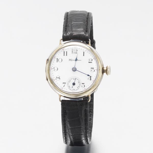 EARLY HAMPDEN WIRE LUG WRISTWATCH