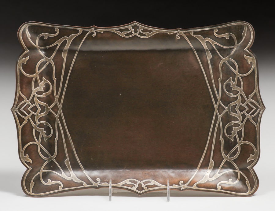 EARLY HEINTZ STERLING ON BRONZE