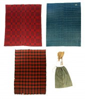 EARLY HOMESPUN TEXTILES.  Amer