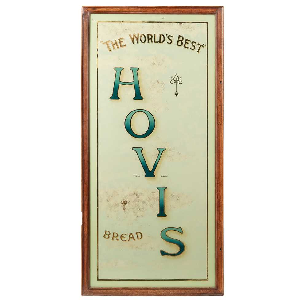 EARLY HOVIS ADVERTISING MIRROR LATE