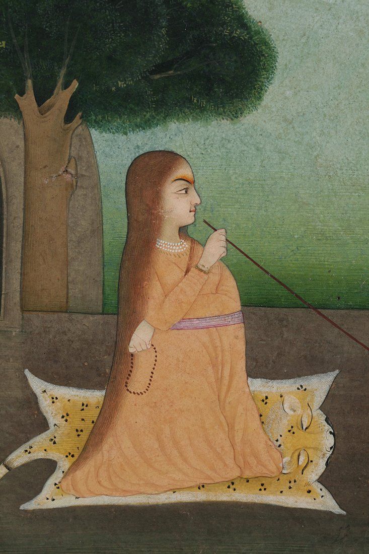 EARLY INDIAN MUGHAL MINIATURE