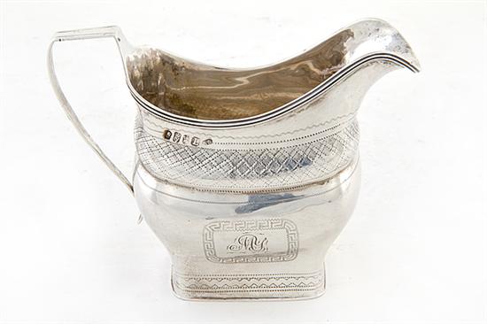 Early Irish sterling creamer