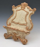 EARLY ITALIAN POLYCHROME WOODE