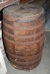 EARLY JACK DANIEL'S BARREL WIT