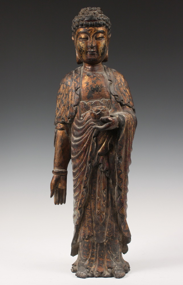 EARLY JAPANESE BUDDHA - 17th