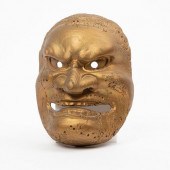 EARLY JAPANESE NOH MASKAn anti