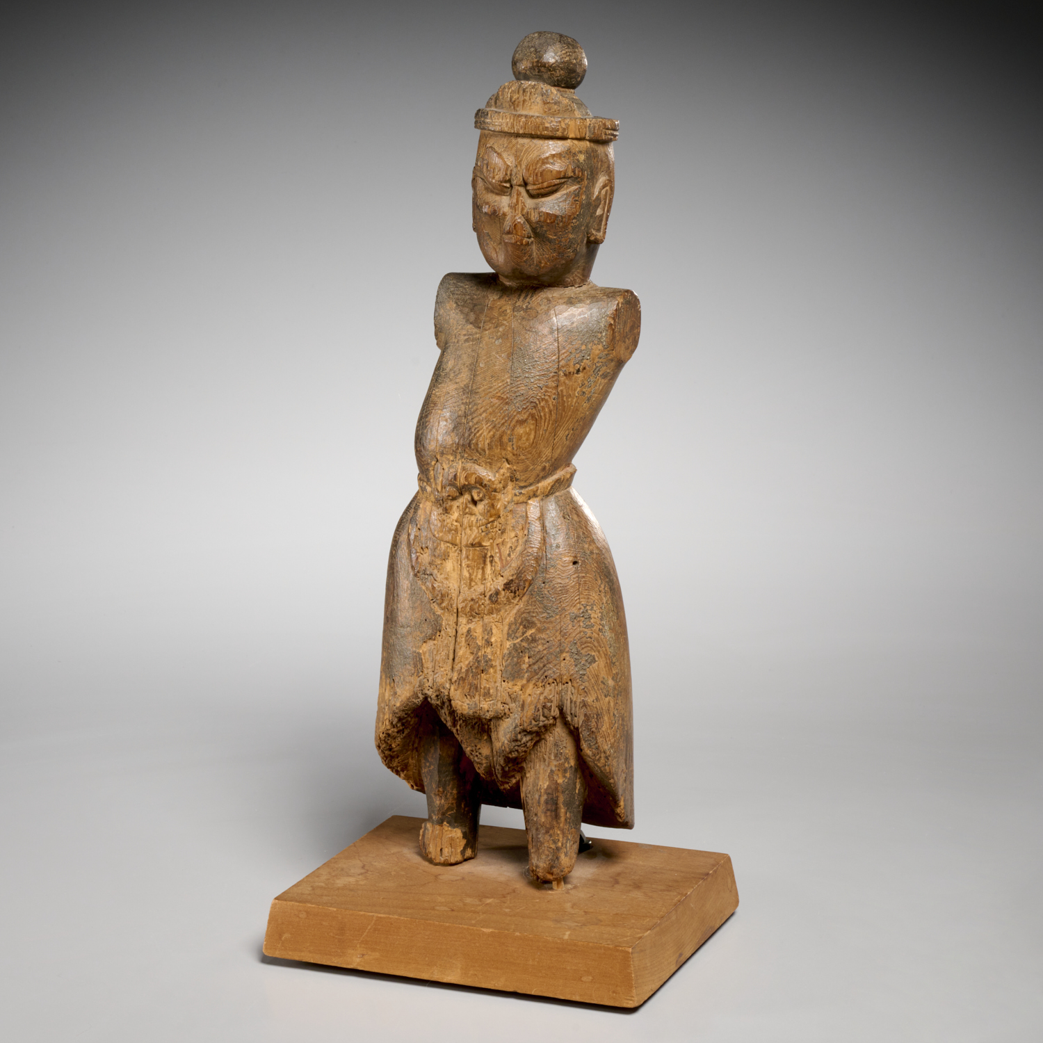 EARLY JAPANESE STANDING GUARDIAN