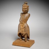 EARLY JAPANESE STANDING GUARDI