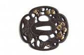 EARLY JAPANESE SWORD TSUBA - 1