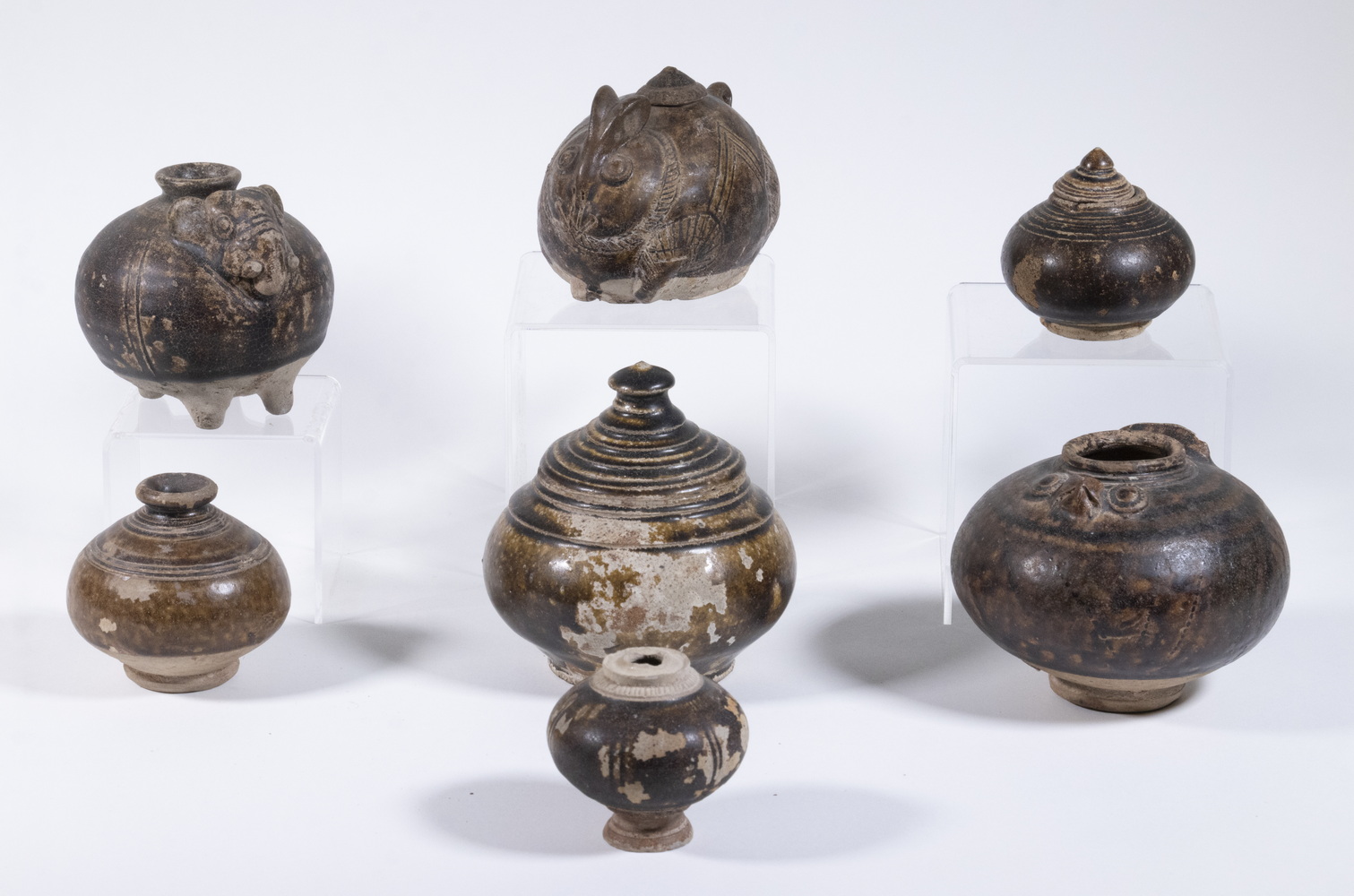 EARLY KHMER BROWN GLAZED