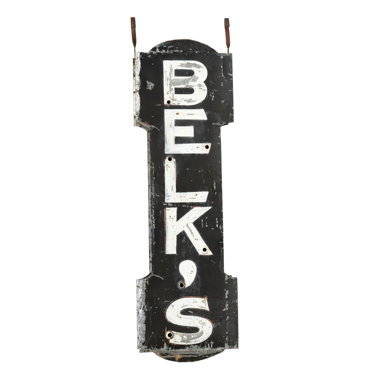 EARLY LARGE BELK'S DOUBLE-SIDED