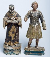 EARLY LATIN AMERICAN CARVED WO
