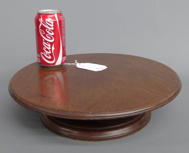 Early lazy susan. 13 1/2'' Diameter