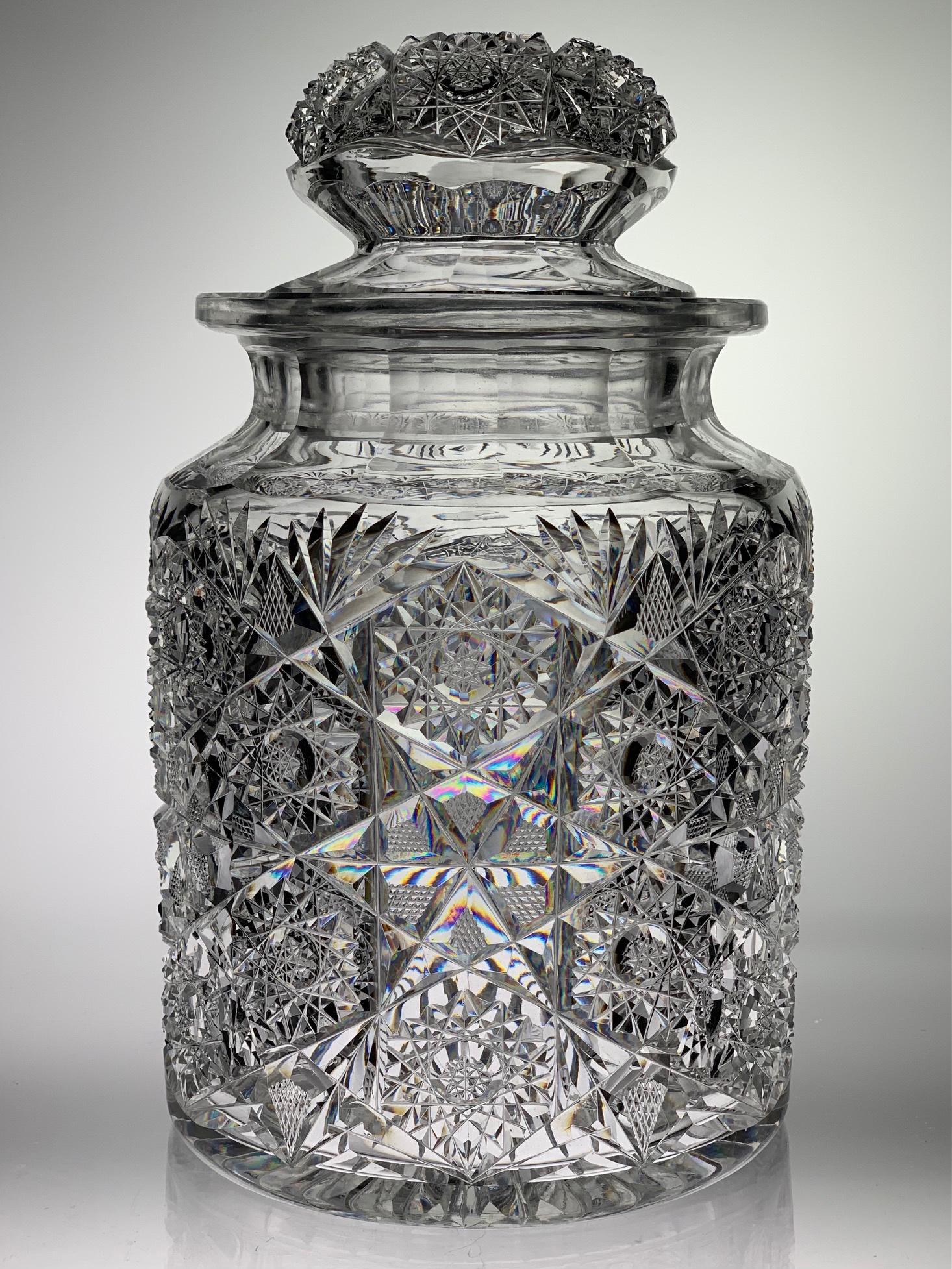 EARLY LIBBEY STRATFORD CUT GLASS