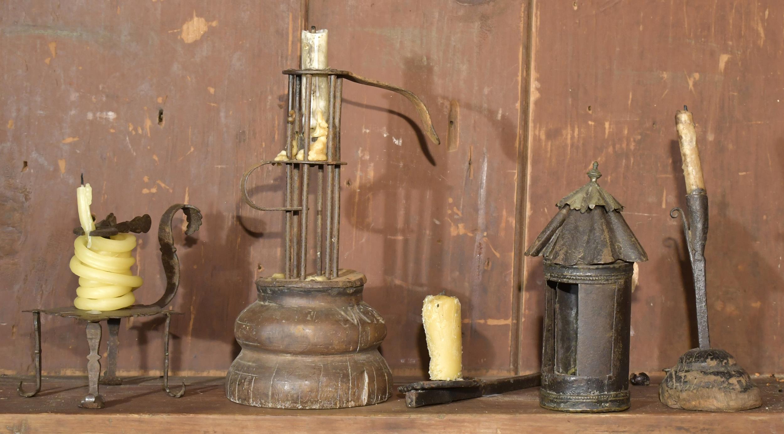 EARLY LIGHTING DEVICES. Five