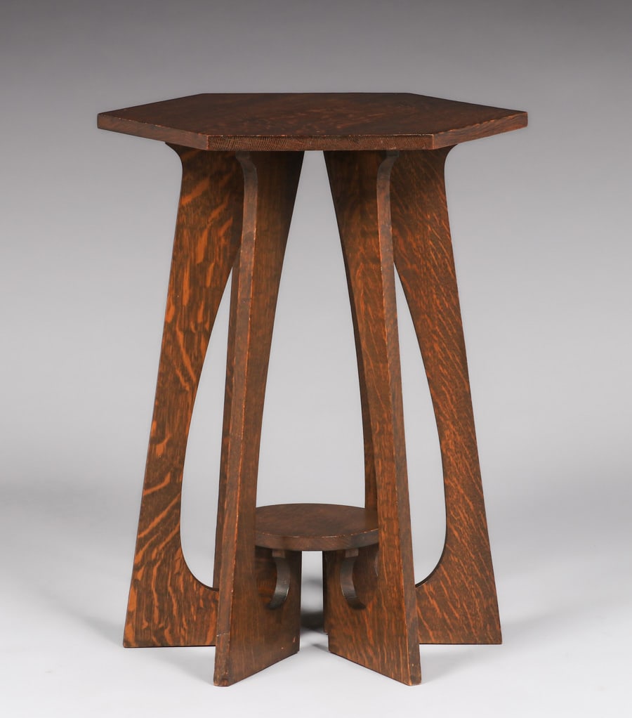EARLY LIMBERT #421 HEXAGONAL SIDE