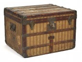 EARLY LOUIS VUITTON TRUNK. Ear