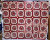 EARLY MACHINE STITCHED SUNFLOW