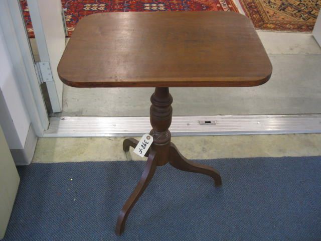 Early Mahogany Tilt Top Candlestand