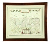 EARLY MAP OF THE HOLY LAND.  N
