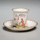 EARLY MEISSEN (ATTRIB) CHOCOLA