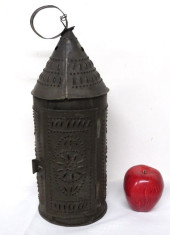 EARLY-MID 19TH C. PUNCHED TIN