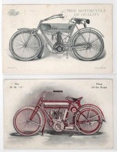 EARLY MOTORCYCLE ADVERTISING P