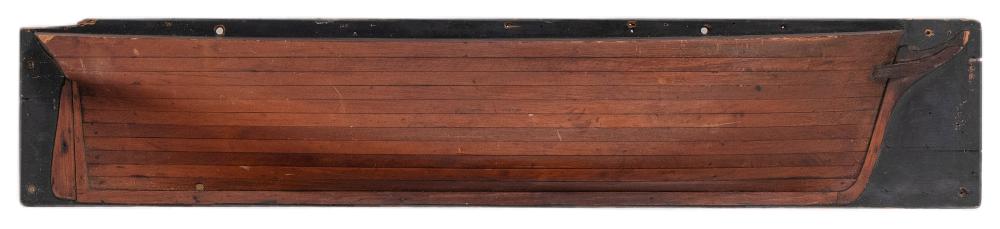 EARLY MOUNTED BUILDER'S HALF HULL