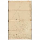 EARLY NC PLAT SHOWS ACREAGE BE