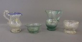 Early New Jersey glass salt, 3