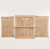 Early Newspaper Reprints Inclu