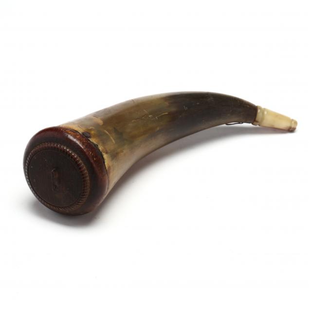 EARLY NORTH CAROLINA POWDER HORN