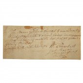 EARLY OHIO DOCUMENT: U.S. SOLD