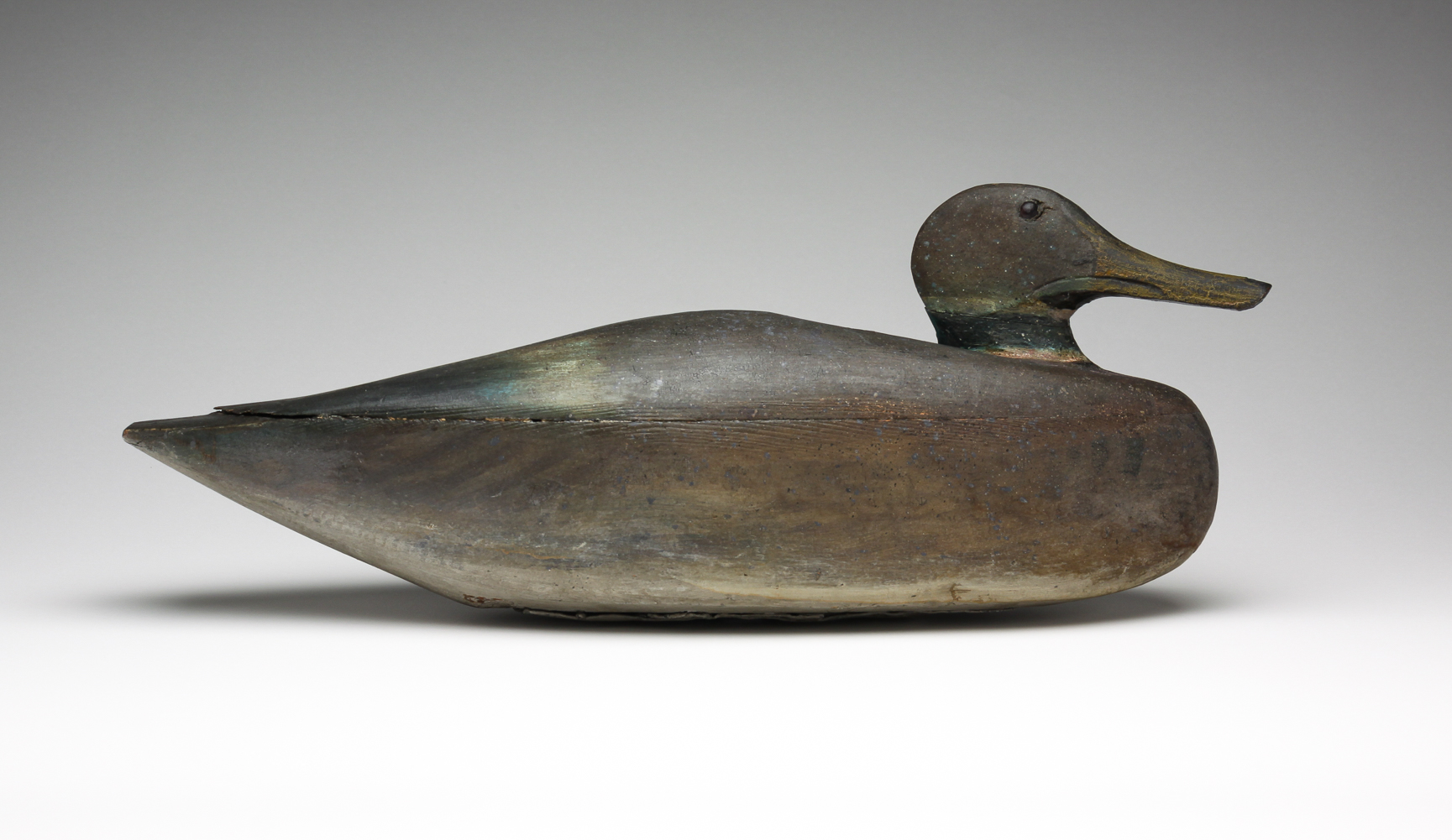 EARLY OHIO MALLARD DECOY. In the