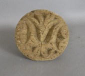 EARLY PA DEEP CARVED TULIP BUT