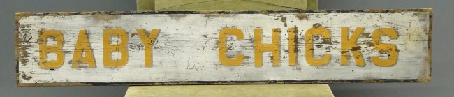 Early painted ''Baby Chicks'' trade