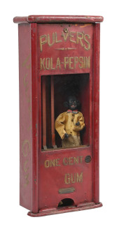 EARLY PAINTED CASE PULVER KOLA
