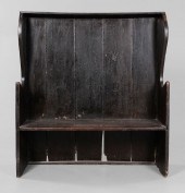 Early Painted Pine High-Back S