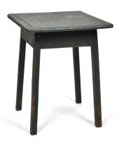 EARLY PAINTED SPLAY LEGGED TAB