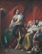 EARLY PAINTING OF JUDITH BEHEA