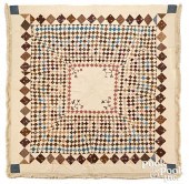 EARLY PATCHWORK TRAPUNTO QUILT