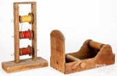 EARLY PENNSYLVANIA WOODEN TAPE