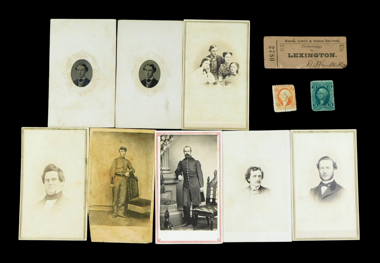 EARLY PHOTOGRAPHY: EIGHT 19TH C.