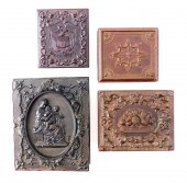 EARLY PHOTOGRAPHY, FOUR GUTTA-